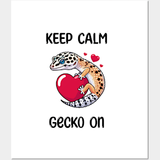 Keep Calm and Gecko Posters and Art